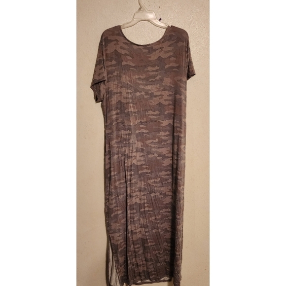 Maurices 24/7 Camo Maxi Dress Size XXL - Picture 8 of 10